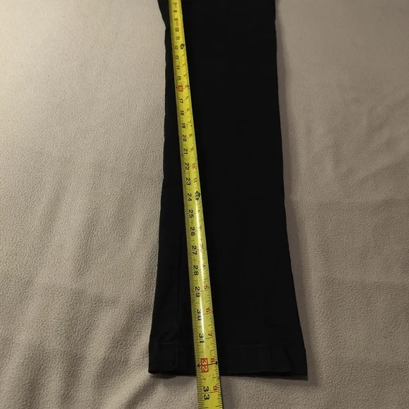 Uniqlo Men's Black Slim Chino Pants, Stretch Sz 29×34. - Picture 3 of 14